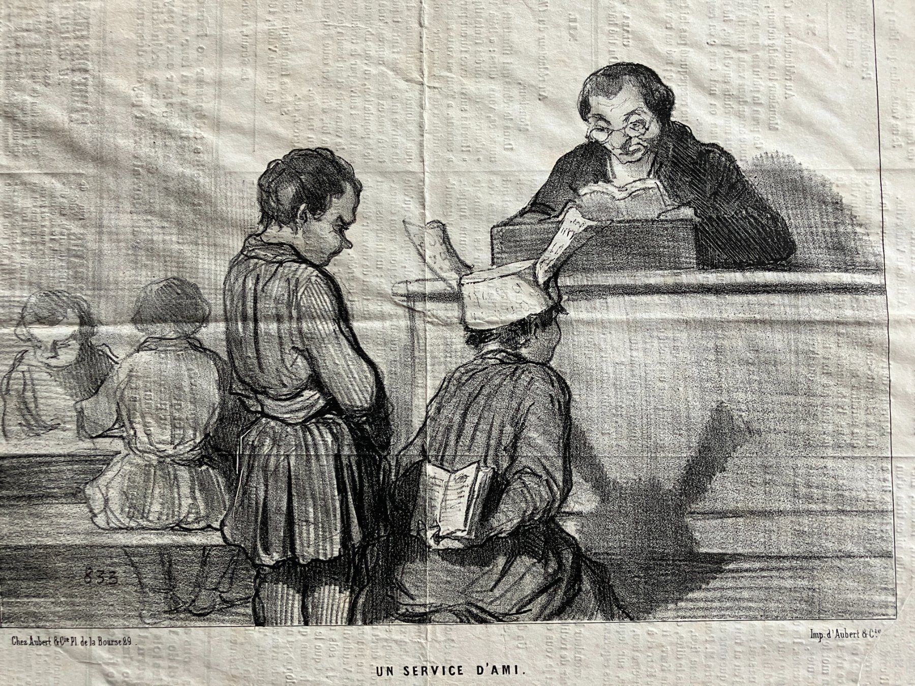 Incisioni: Daumier, Original 1845 – Usato da Männedorf venduto da Amleto3 1