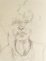 Alberto Giacometti, Vintage Lithographie