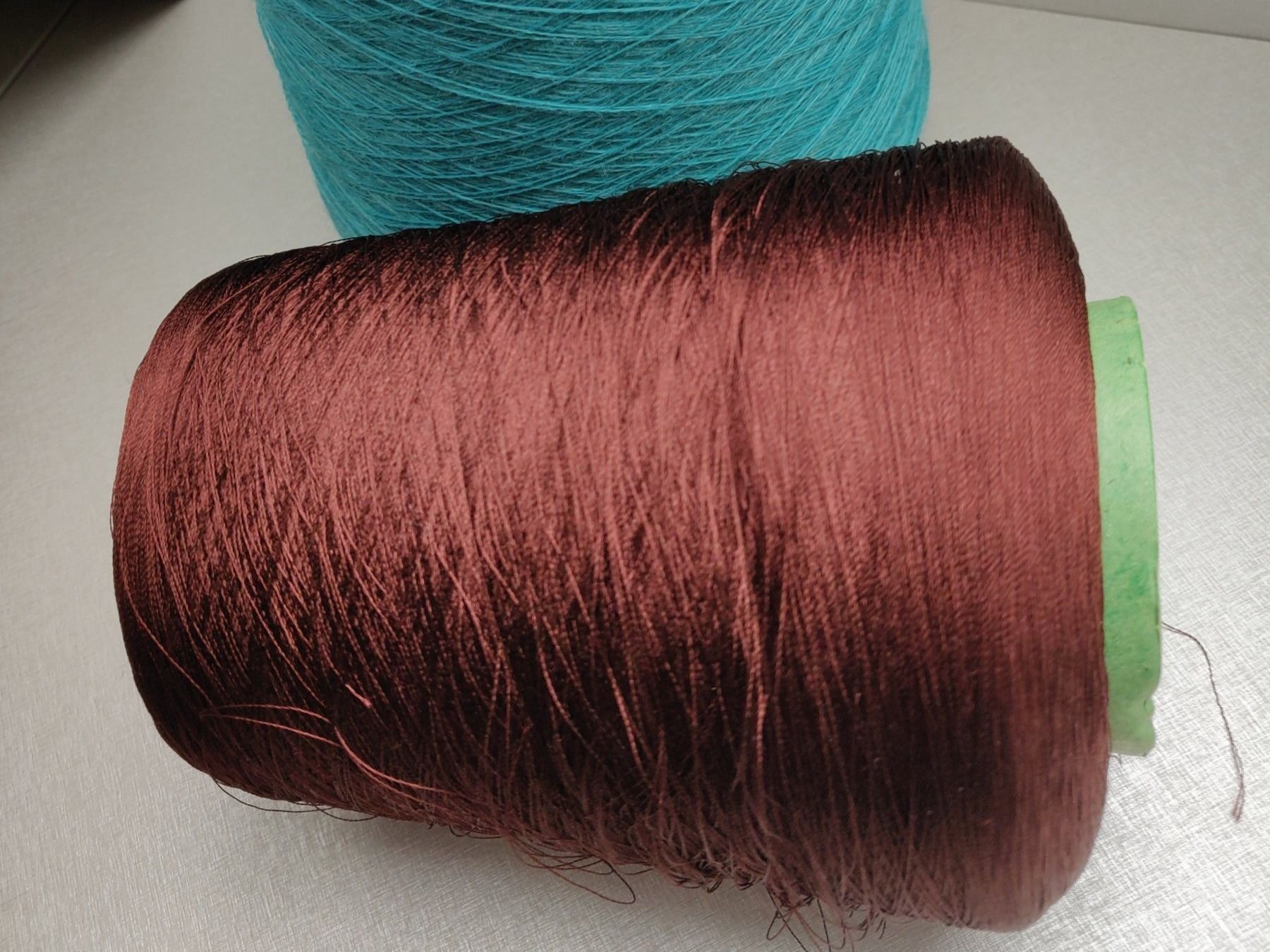 Wolle: Seide 100% von Botto Poala  450g marrone – Neu (gemäss Beschreibung) aus Lufingen von Voyager7