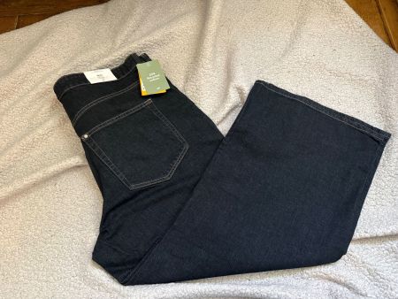 Jean H&M neuf, coupe ample, taille haute femme