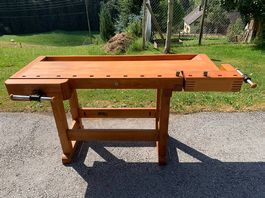 Hobelbank Werkbank Schraubstock