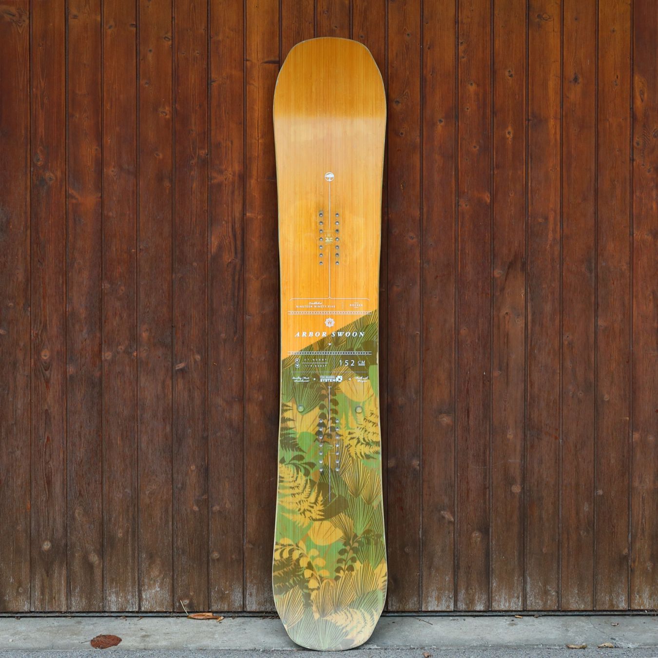Arbor Board: Arbor Swoon Rocker 152 Damensnowboard – Usato da Herisau venduto da OptischeFabrik