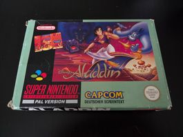SNES - Disney's Aladdin mit Originalverpackung