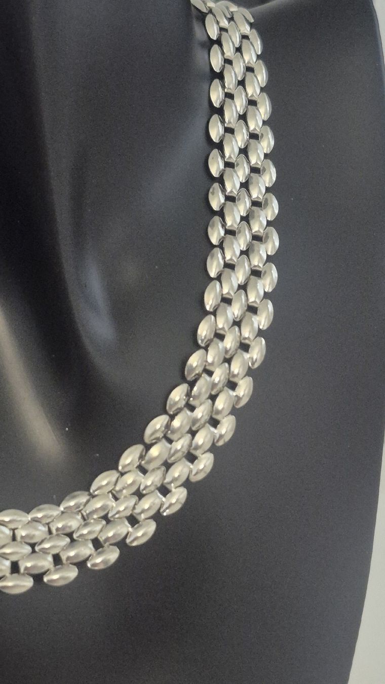 Altri gioielli: Set collana e orecchini argento stile maglia – Nuovo (secondo la descrizione) da Giubiasco venduto da Stefaniav 2