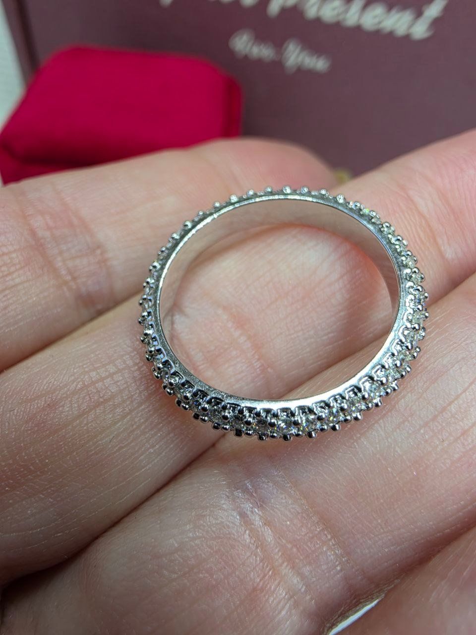 Anelli: Bague argent avec diamants de moissanite certifiés GRA – Nuovo e nell'imballaggio originale da Reconvilier venduto da Tsma67 8