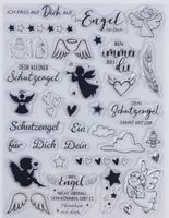 Silikonstempel Engel Schutzengel