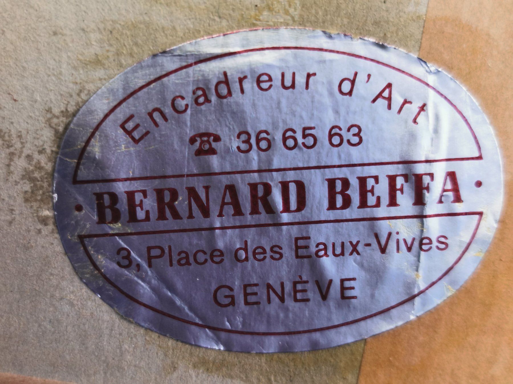 Gemälde: J. TROLLER AQUARELLE SIGNÉE ET DATÉE 1954 – Gebraucht aus Genève von Qanil77 6