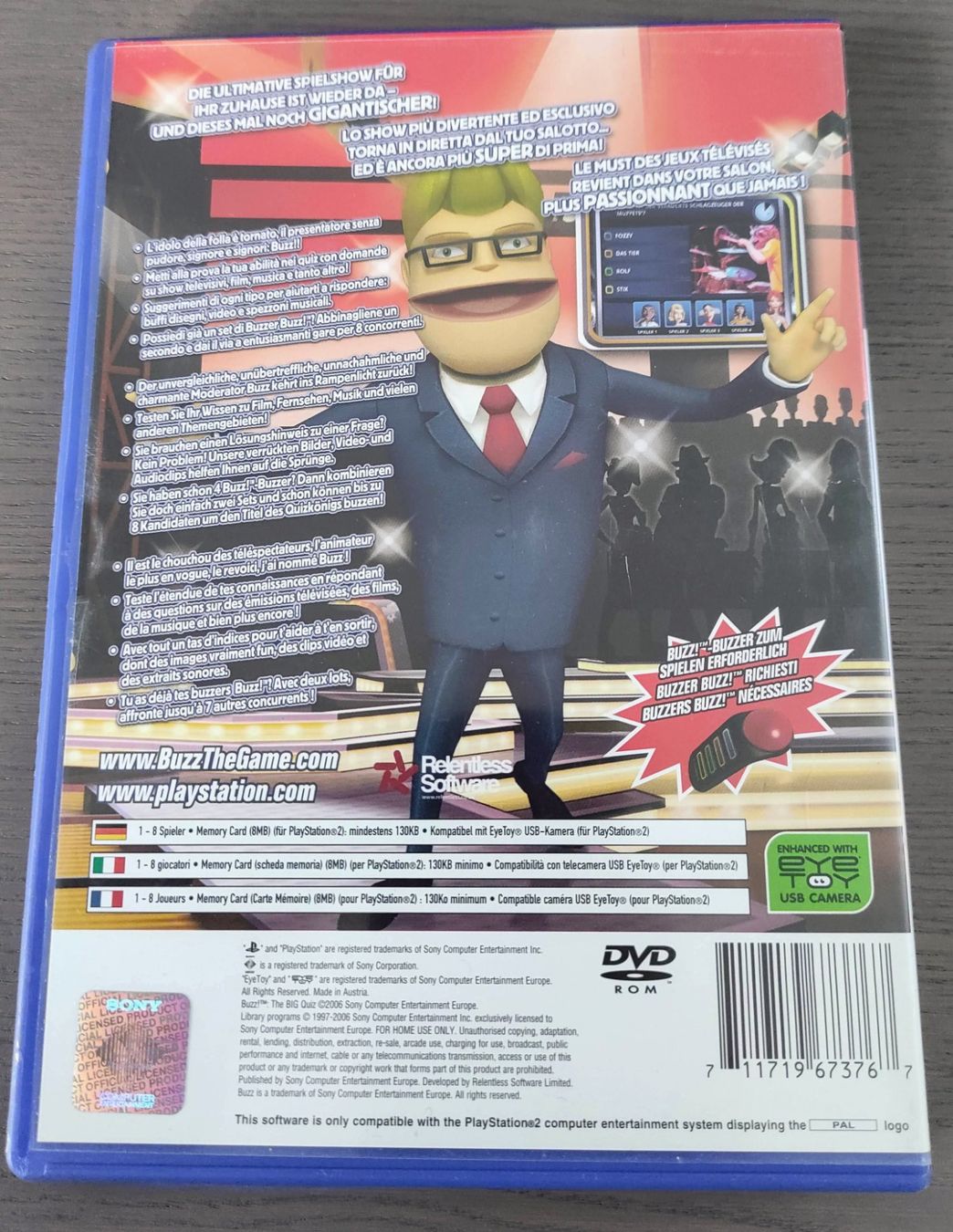Sony Spiele: Buzz!: The BIG Quiz für PS2 – Gebraucht aus Gebenstorf von Elchenn 2