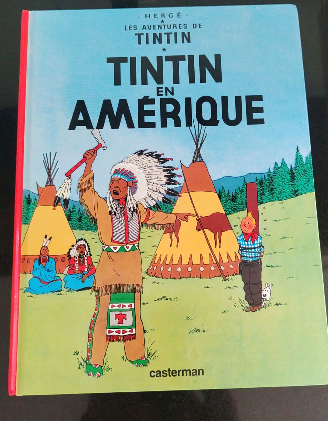 Comics: Tintin en Amérique - Hergé - Casterman – Gebraucht aus Niederbipp von Djojoladouille