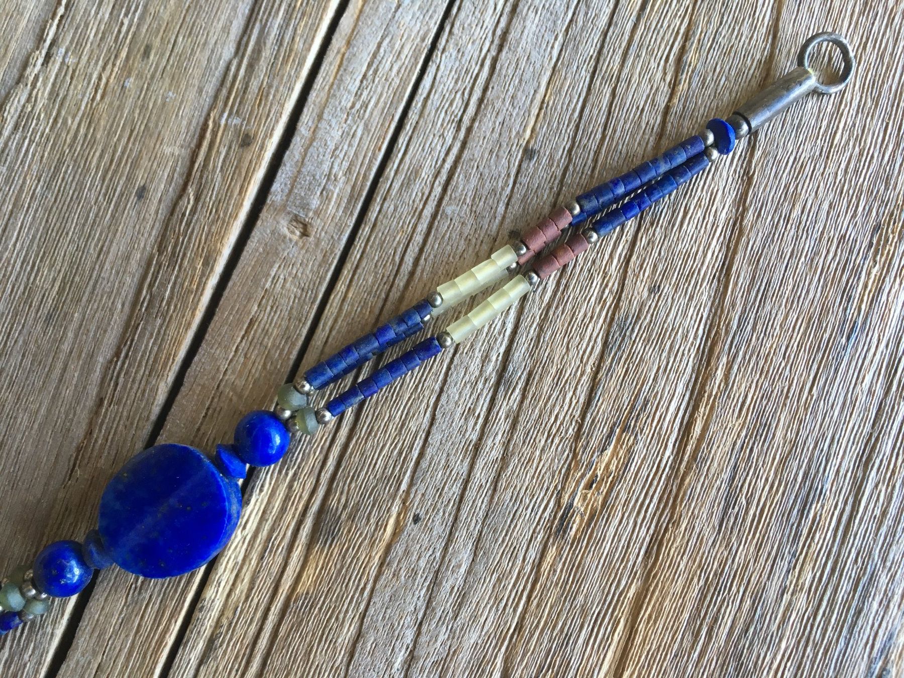 Armbänder & -reifen: ARMBAND / ARMKETTE  LAPISLAZULI  LÄNGE 21cm – Neu und originalverpackt aus Aesch ZH von LiquidAktion 5