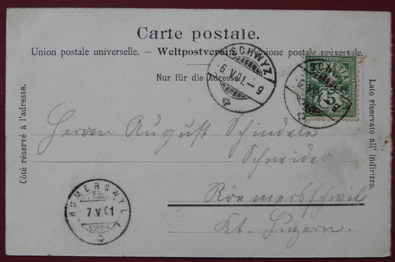 Cartoline postali: AK Seelisber Brunnen Axenstein – Usato da Rain venduto da 999-800-K 1