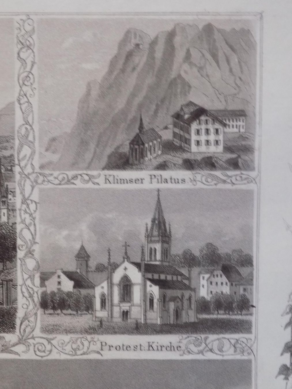 Incisioni: Luzern Souvenirblatt von Ringger – Usato da Risch venduto da Rischli15 7
