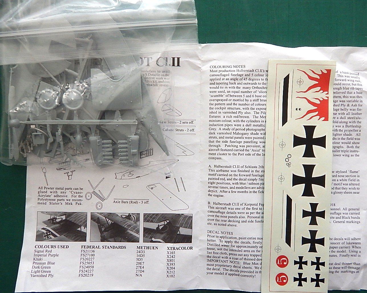 Kit di modellismo & Modellini statici: Halberstadt CL.II – Nuovo e nell'imballaggio originale da Neuchâtel venduto da PAB2000 1