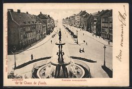 AK Chaux de Fonds, Fontaine monumentale