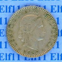 CHF___0.20 1952 ss-vz 20 Rappen