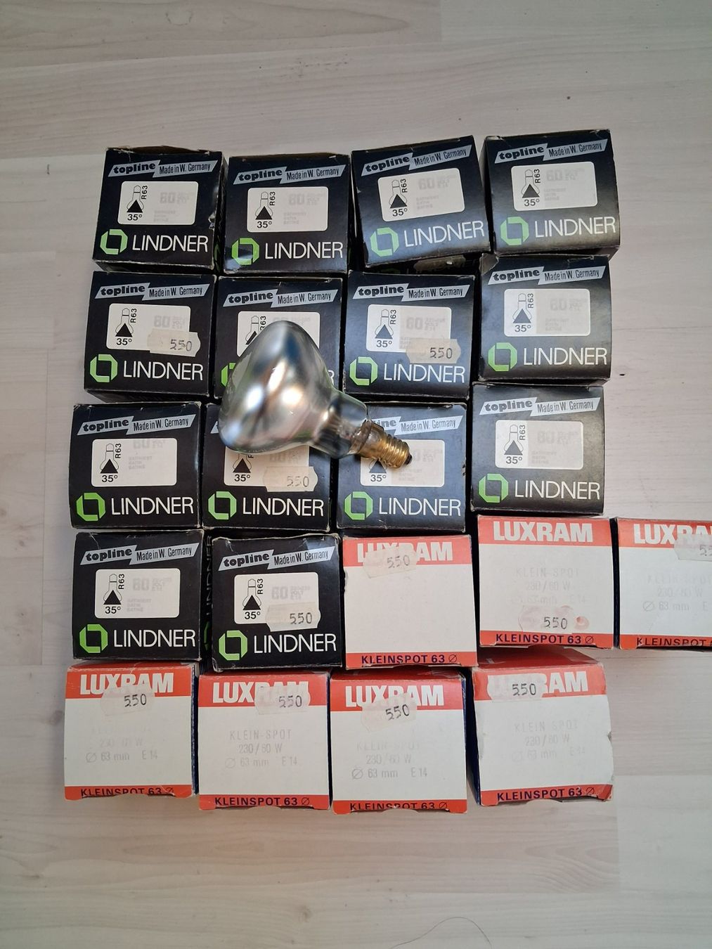 Lampade: 21 X SPOT LAMPE E 14 R 63 – Nuovo e nell'imballaggio originale da langnau venduto da Santos1411