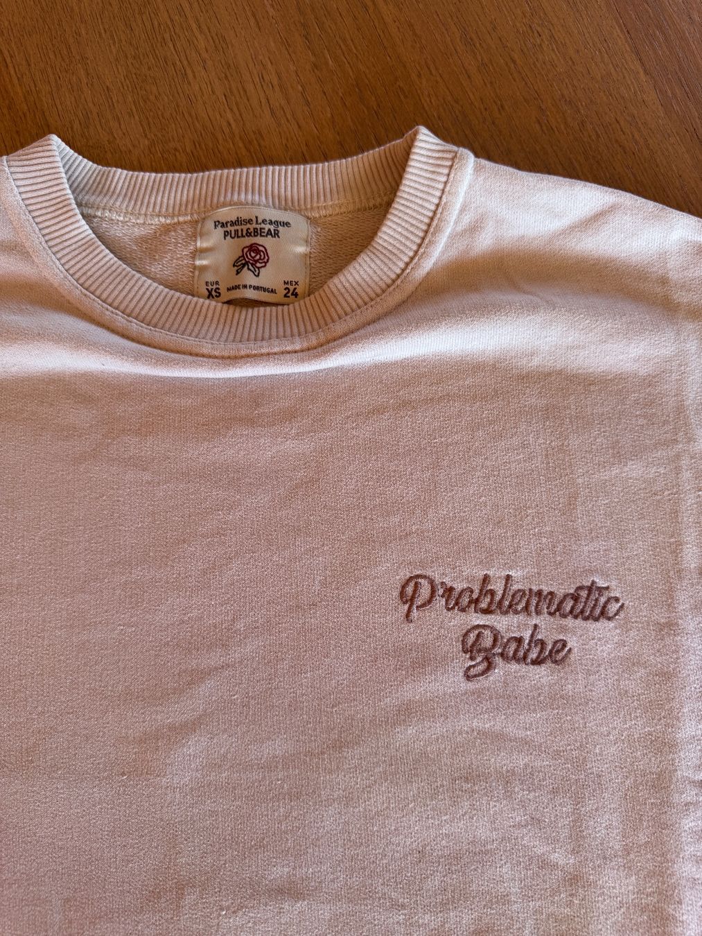 Pull&Bear Maglioni & Felpe: Sweatshirt beige Pull & Bear - taille XS oversize – Usato da Genève venduto da Lucie.hwrth 2