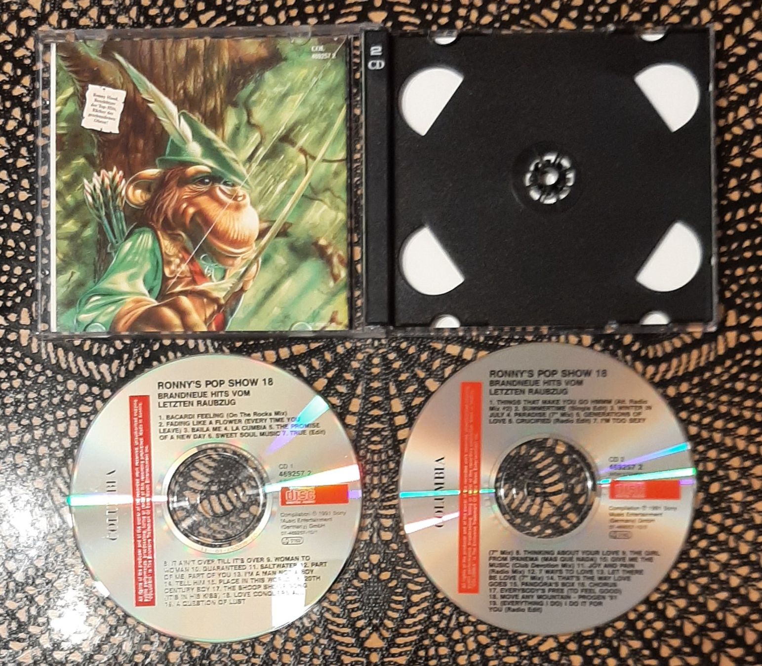 CD: Ronny's Pop Show 18, Doppel CD, 1991, Hit Compilation, – Usato da Amriswil venduto da Celini3 2