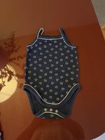 C&A Baby body Gr. 92, Dunkelblau mit Herzmuster, Top Zustand