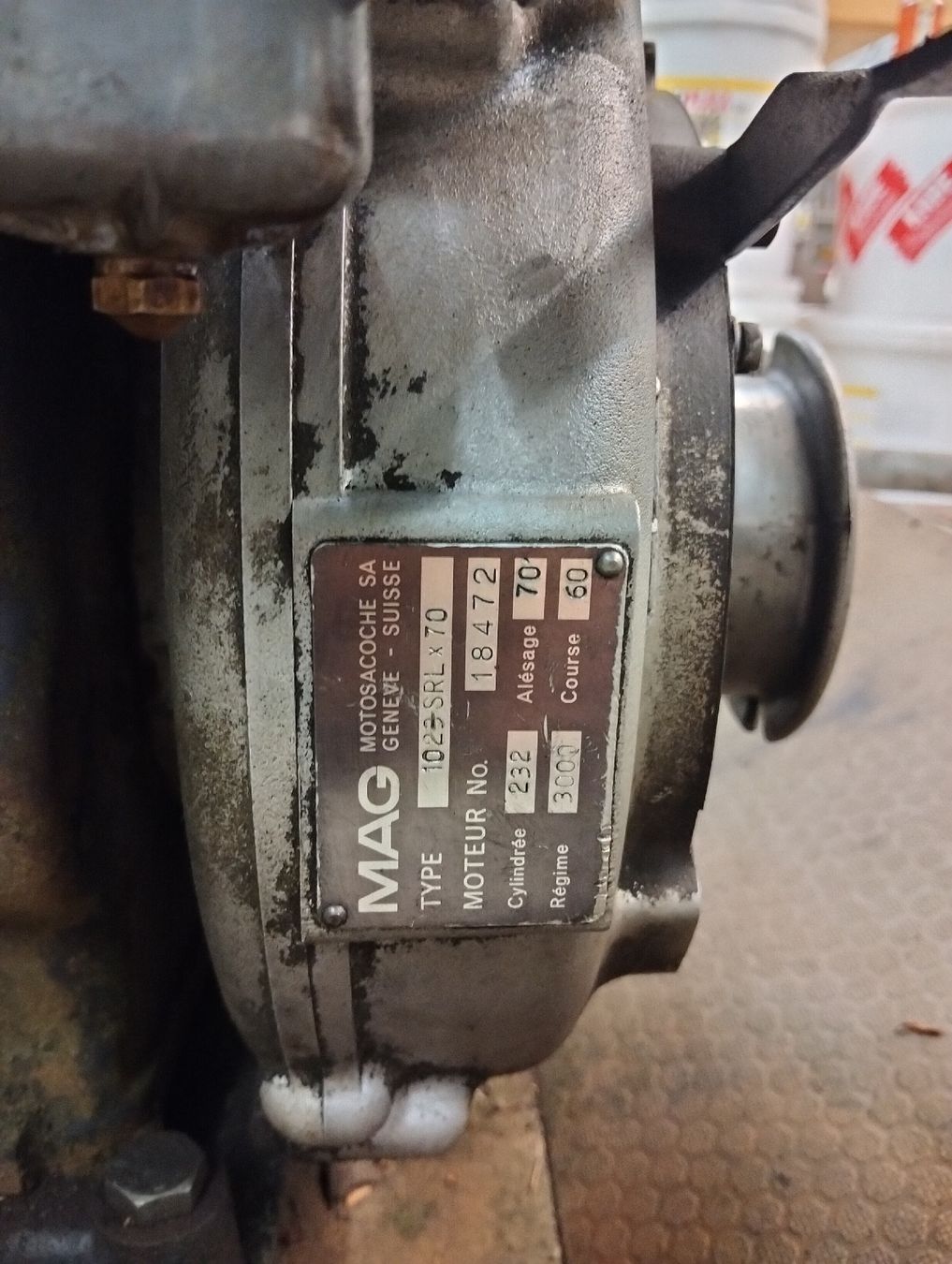 Generatori di corrente: Notstromaggregat mit MAG Motor – Usato da Embrach venduto da Lotte2 2