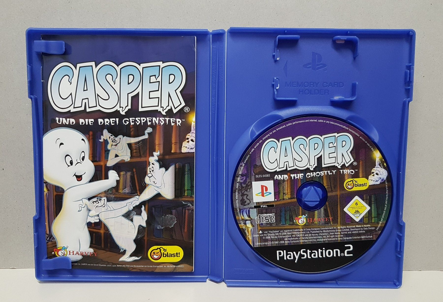 Sony Giochi: Casper und die drei Gespenster  PS2 – Usato da Schüpfheim venduto da Games_Spielkonsolen 1