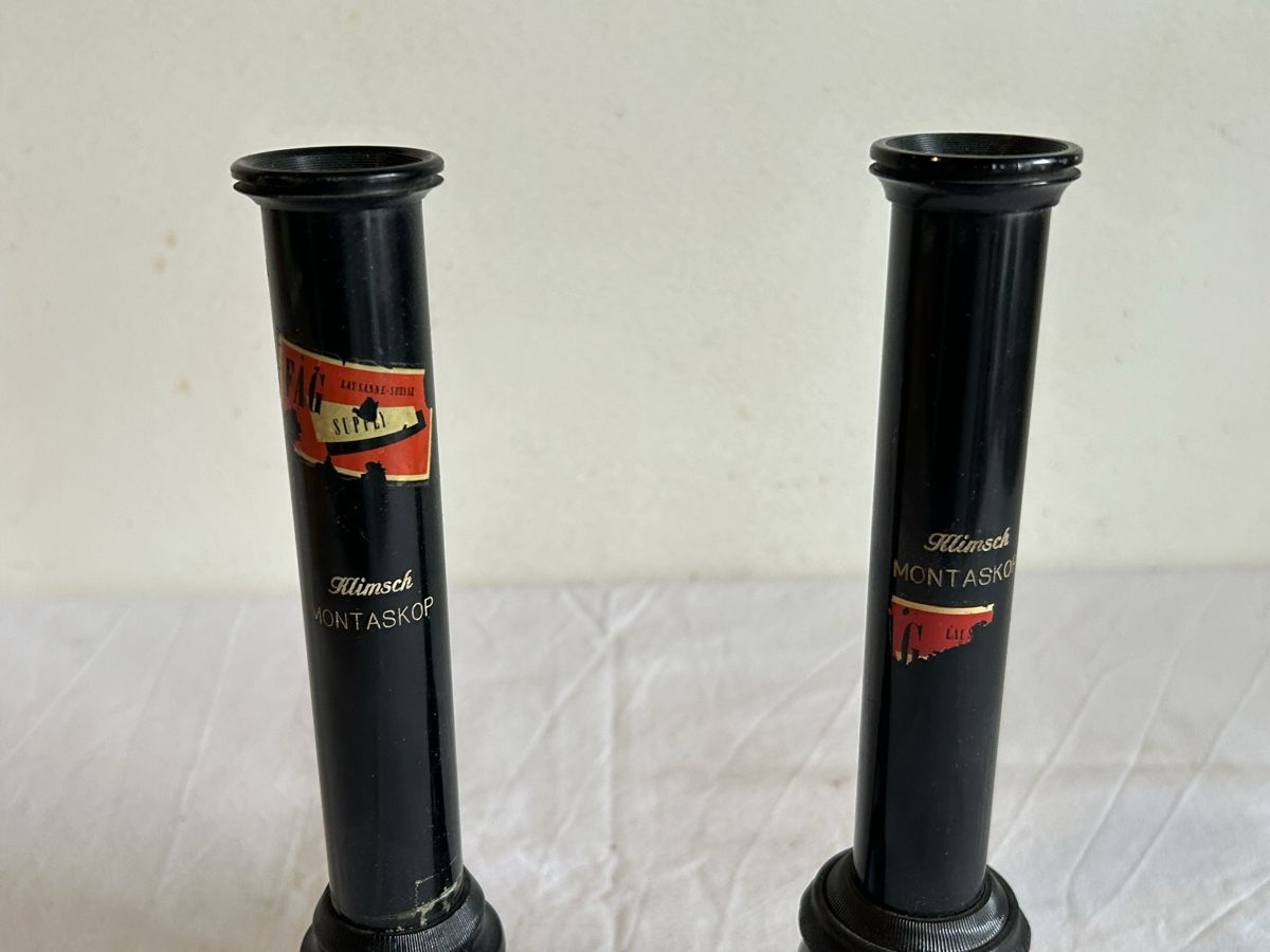 Microscopi: Microscope loupes Klimsch Montaskop vintage – Usato da Geneve venduto da Fil1997 1