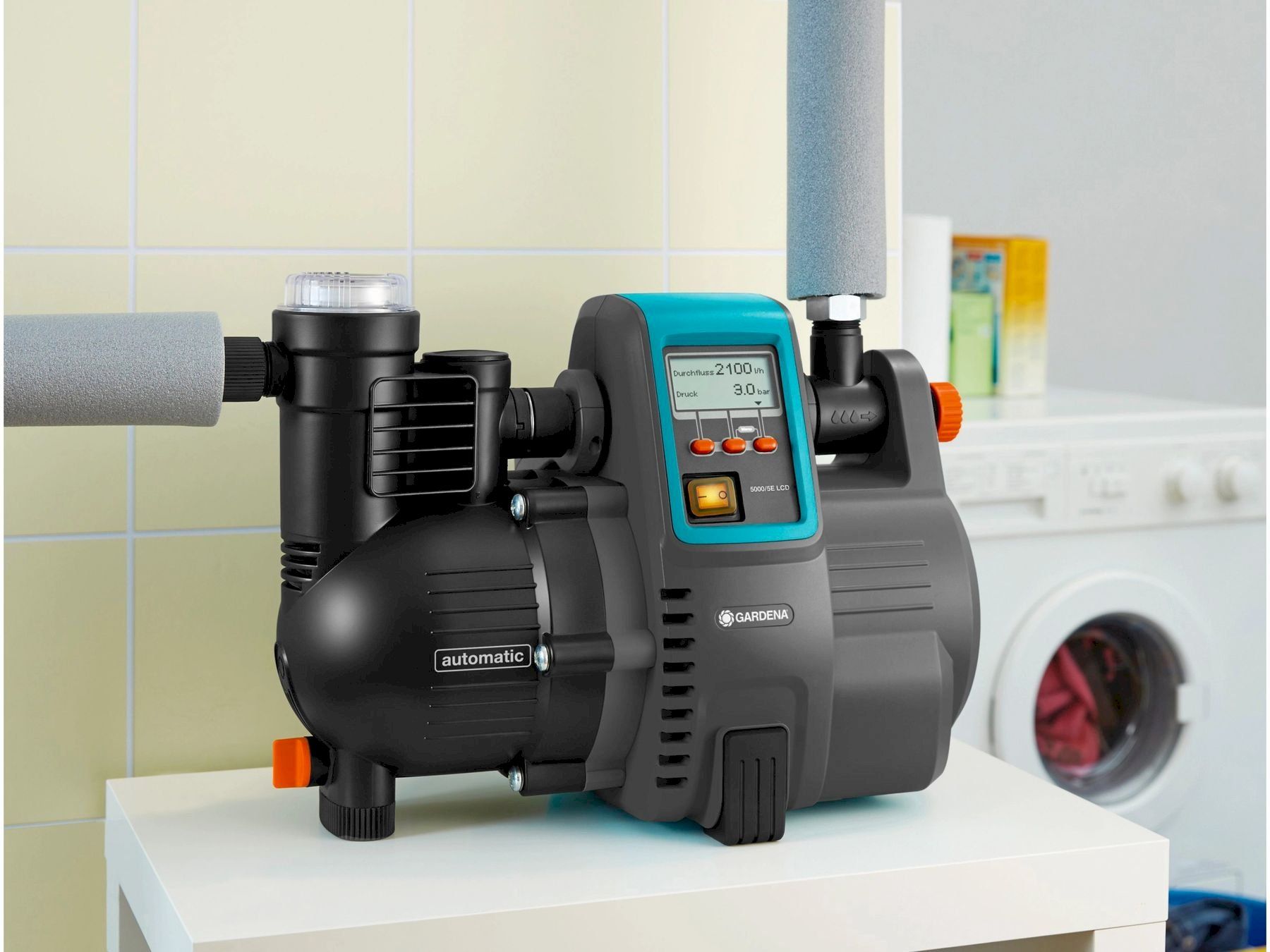 Annaffiatura & Irrigazione: Gardena 5000/5 LCD Haus- Gartenautomat – Nuovo e nell'imballaggio originale da Bottighofen venduto da zaap 6