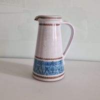 Keramikkrug/vase im Vintage-Stil, handbemalt und signiert