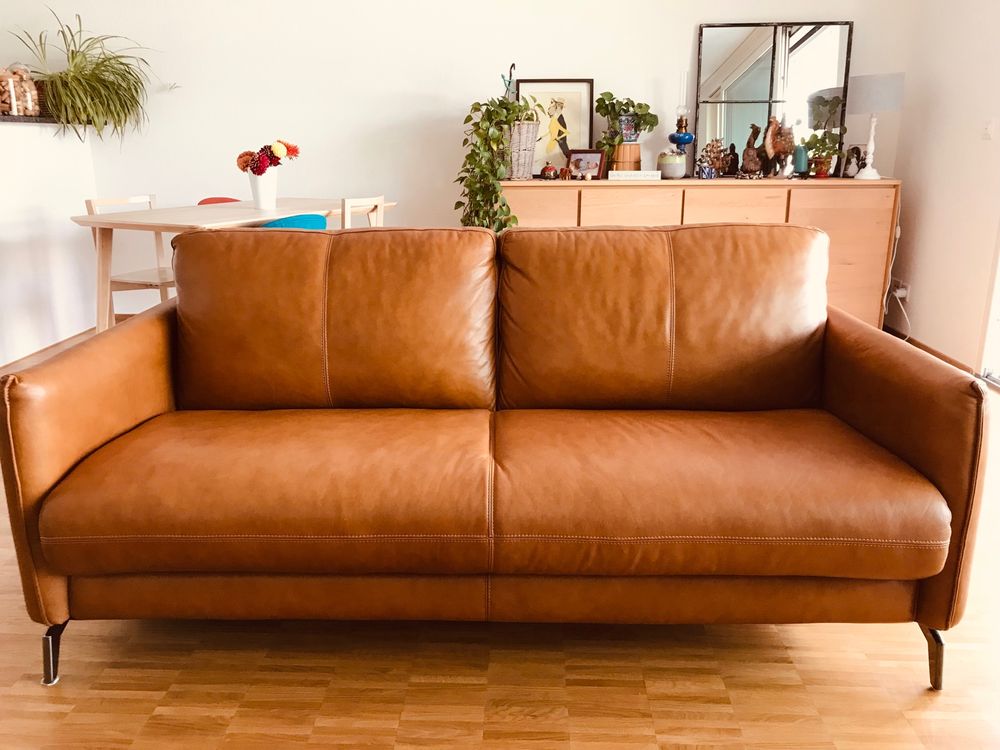 Canapé cuir convertible 3 places pas cher