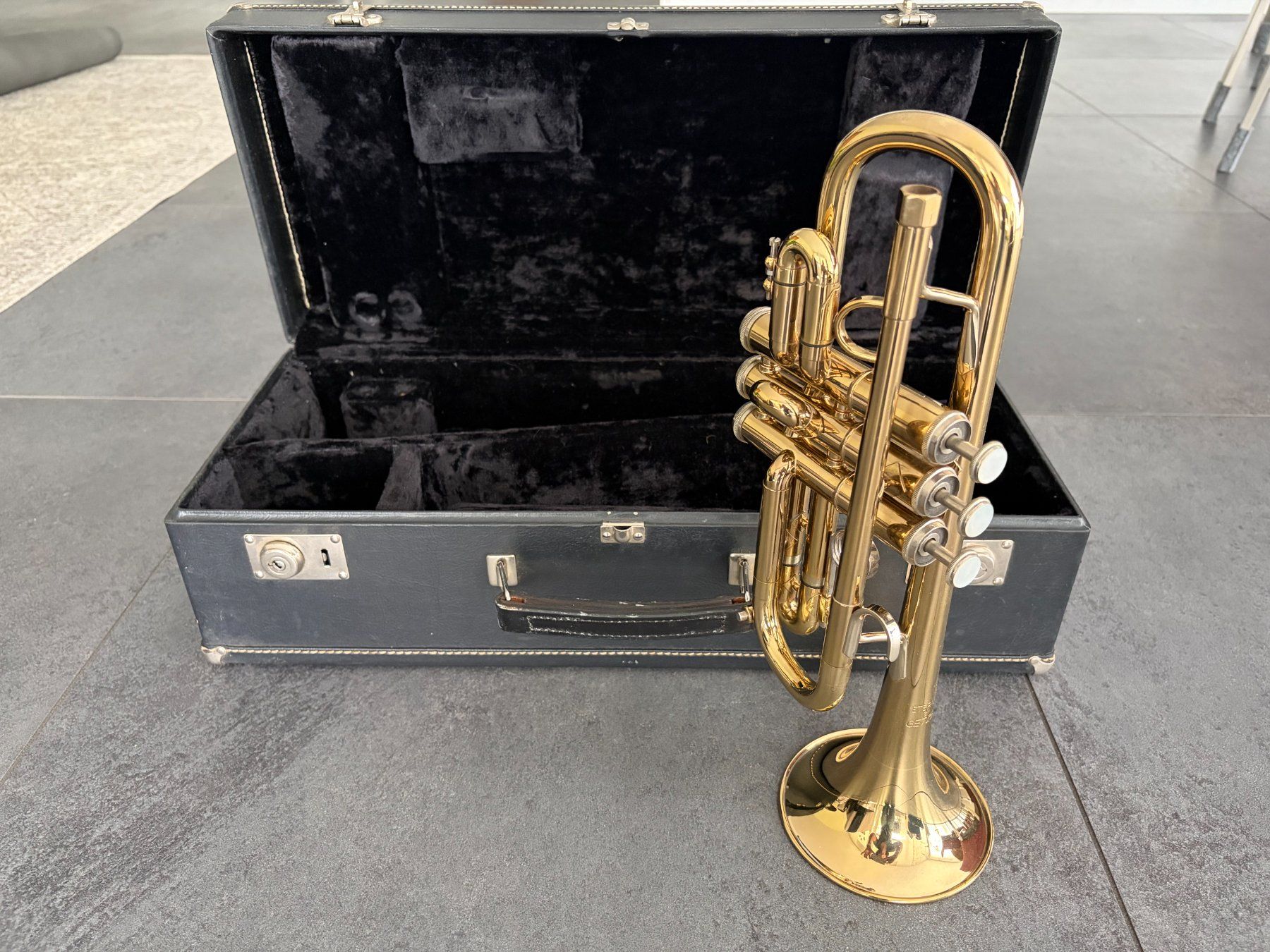 Musikinstrumente: Es-Trompete lackiert "Getzen Eterna" – Gebraucht aus Aarberg von bea_rt7l 2