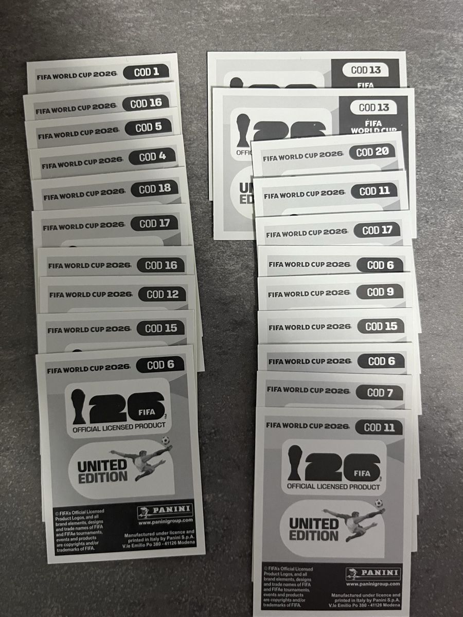 Panini Carte collezionabili: Panini WM26 - COD 21 Stickers zu verkaufen – Nuovo (secondo la descrizione) da Zürich venduto da hea_rmn6 1