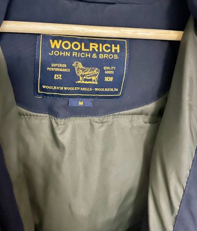 Woolrich John Rich & Bros Parka blau Grösse M gebraucht