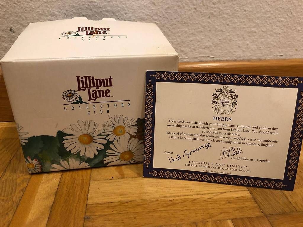 Statuette: Lilliput Lane "Thimble Cottage" – Usato da St. Gallen venduto da Lilie70 4