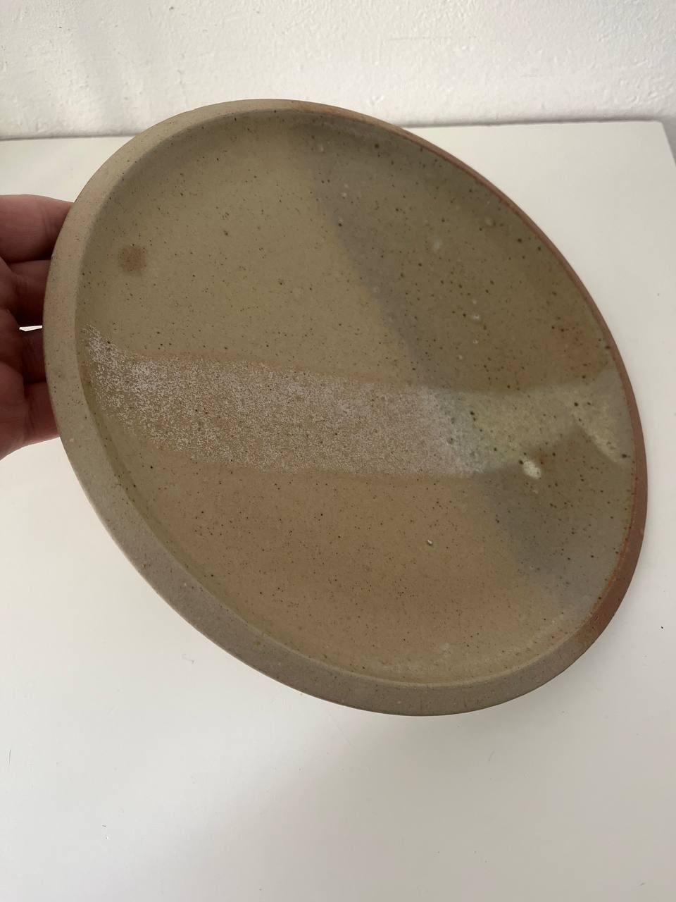 Teller: Vintage Studio-Keramik Teller, handsigniert 24 cm. 1960 – Gebraucht aus Möhlin von mik_h72m 1