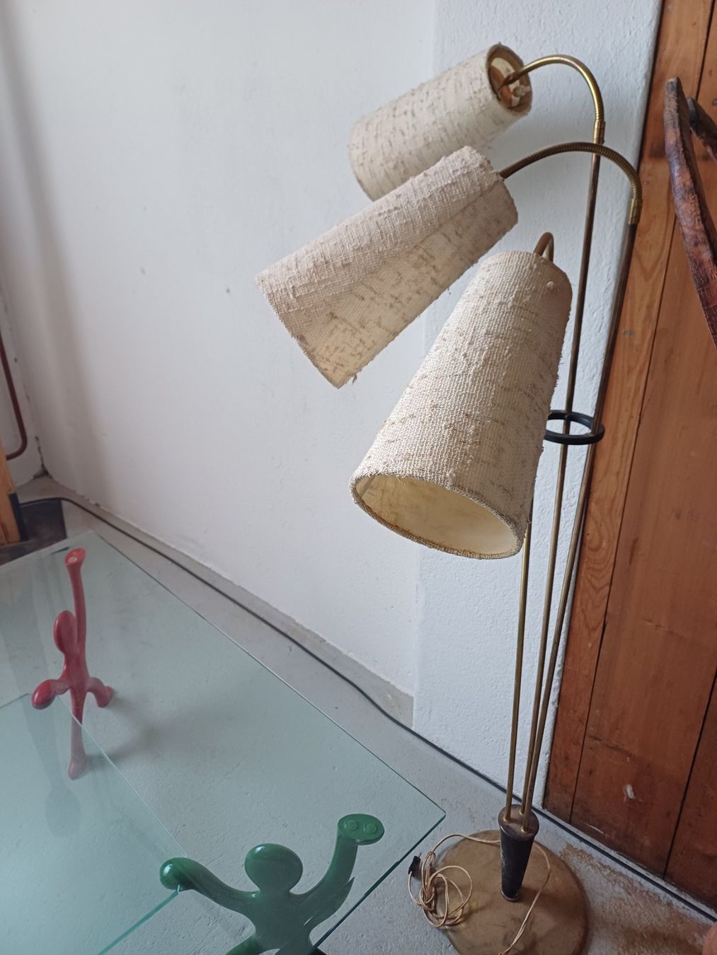 Lampade: 60iger originalTüten Hänge und Stehlampe. – Usato da Bern venduto da helio71 3