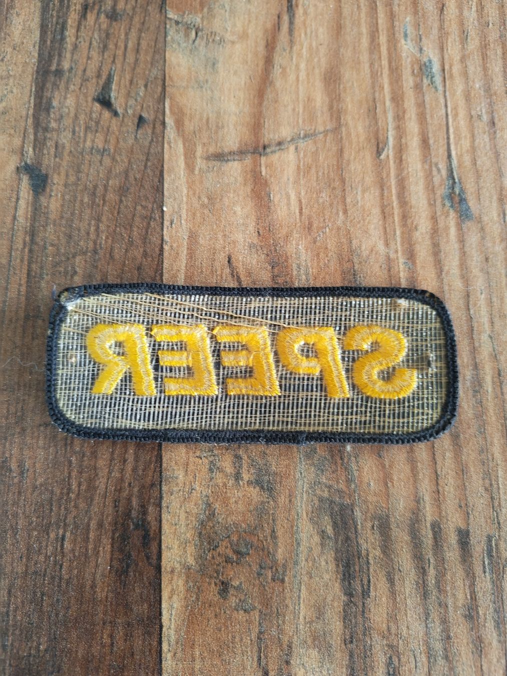 Plaketten & Abzeichen: SPEER stoff patch – Gebraucht aus Weinfelden von RobsFortune 1