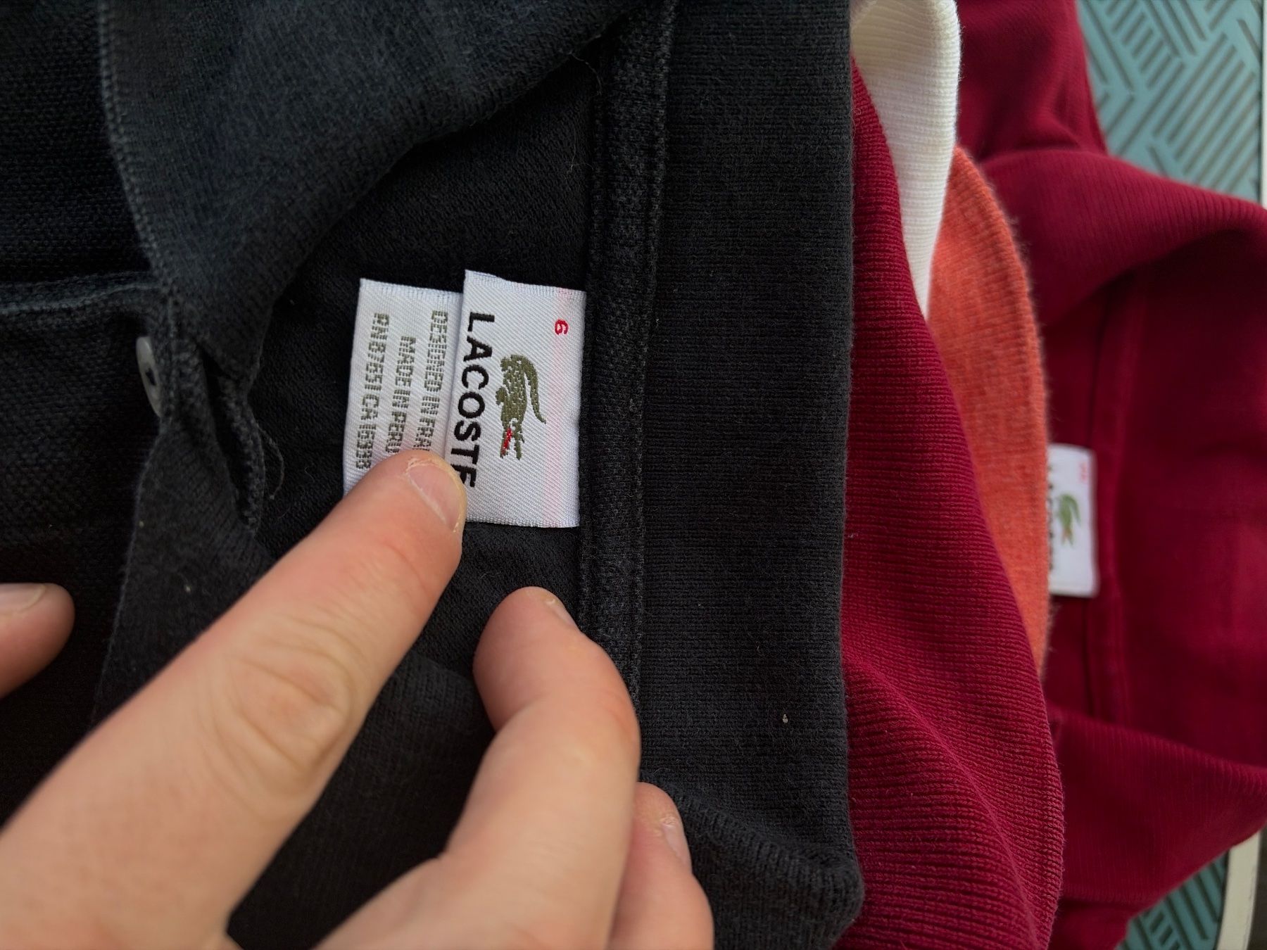 Lacoste Magliette Polo: Polo Lacoste Noir - Taille XL – Nuovo (secondo la descrizione) da Hauterive NE venduto da Leo_o 5