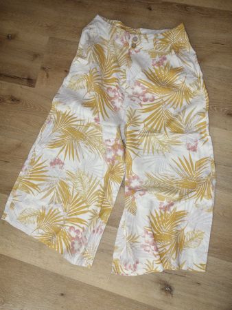 Damen Culotte  Leinen