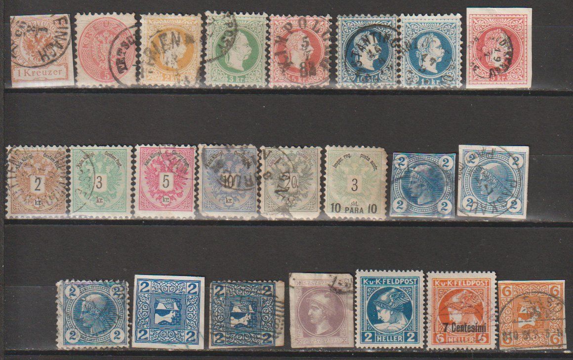 Tutti i francobolli: Autriche empire autrichien – Usato da Crans-Montana venduto da kira56