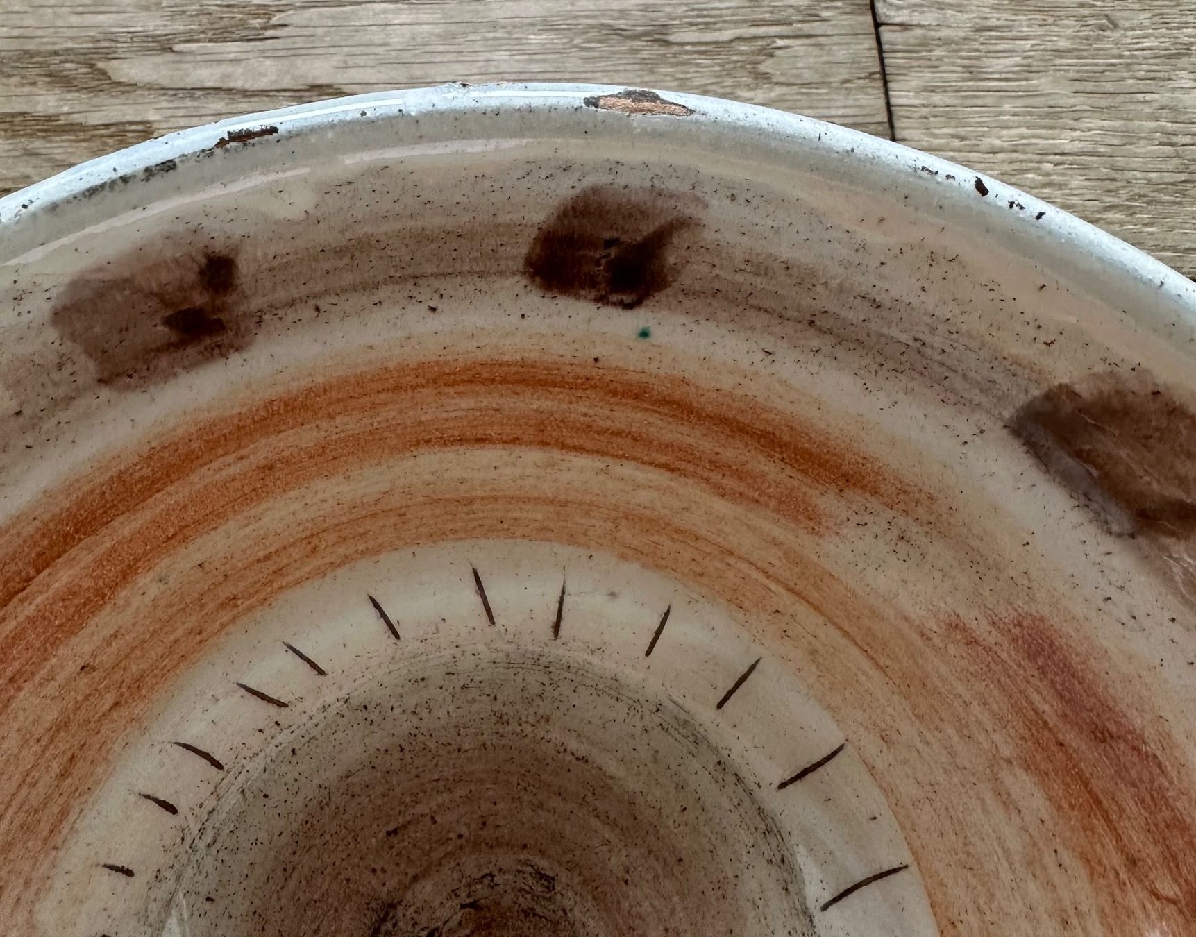 Linck Schalen: Frühe grosse Schüssel Margrit Linck – Gebraucht aus Luzern von Mamutpe 3
