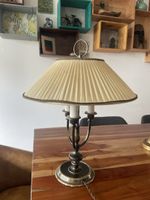 Tischlampe Messinglook - Vintage Stil
