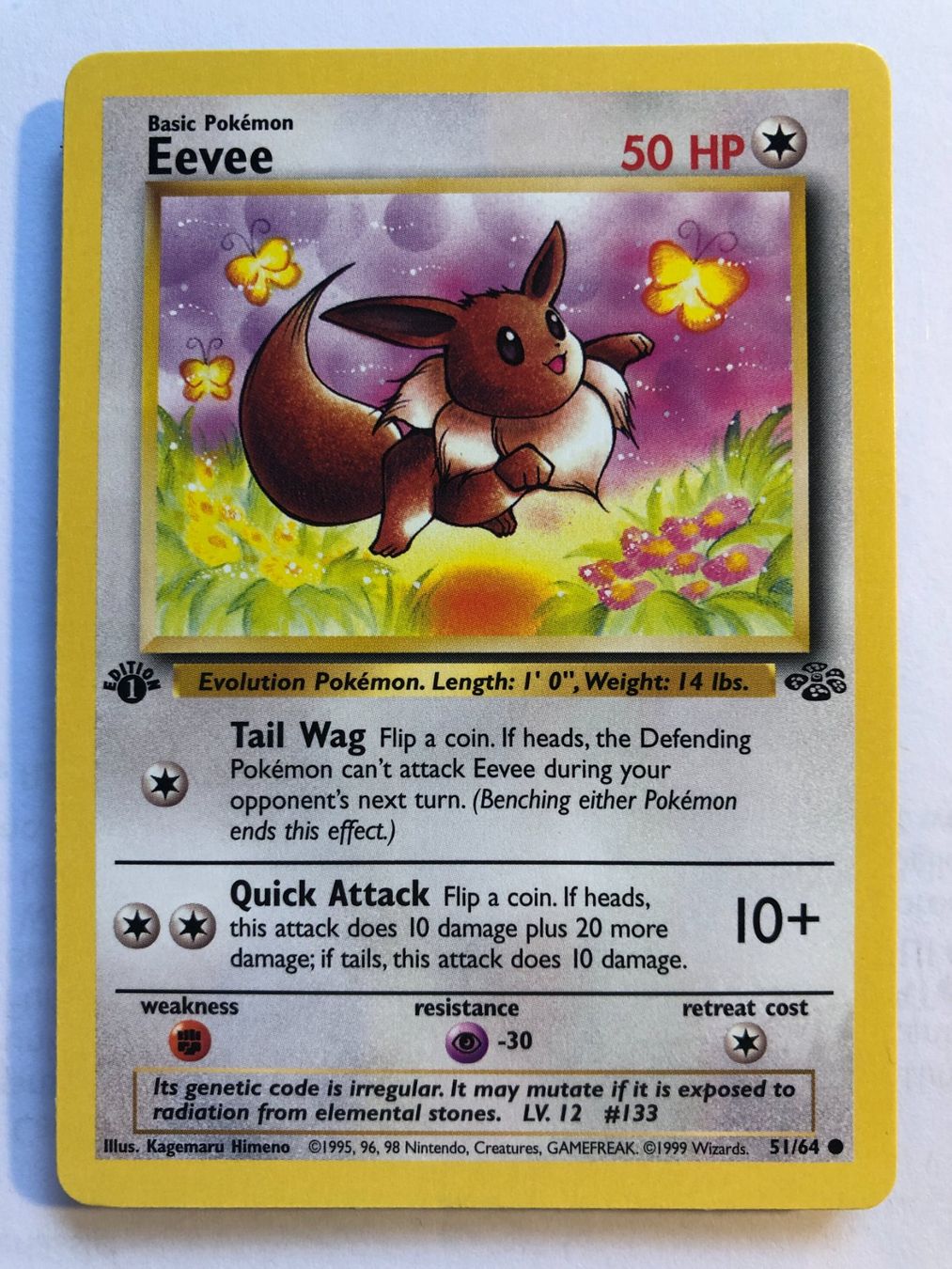 Cartes à collectionner: Eevee 1st Jungle - MINT - ab 1.- – D'occasion à Giubiasco par dan_pr8b