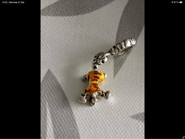 Pandora Disney Tigger Charm Anhänger Top Zustand Sommer