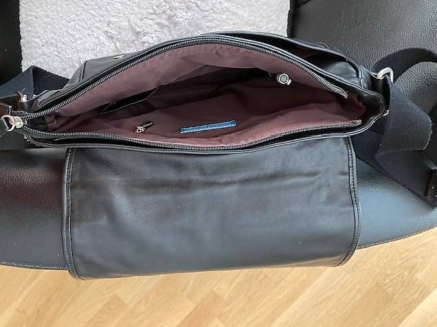 Borse: Leder Handtasche Bleu Orange – Usato da Ostermundigen venduto da makra48 4