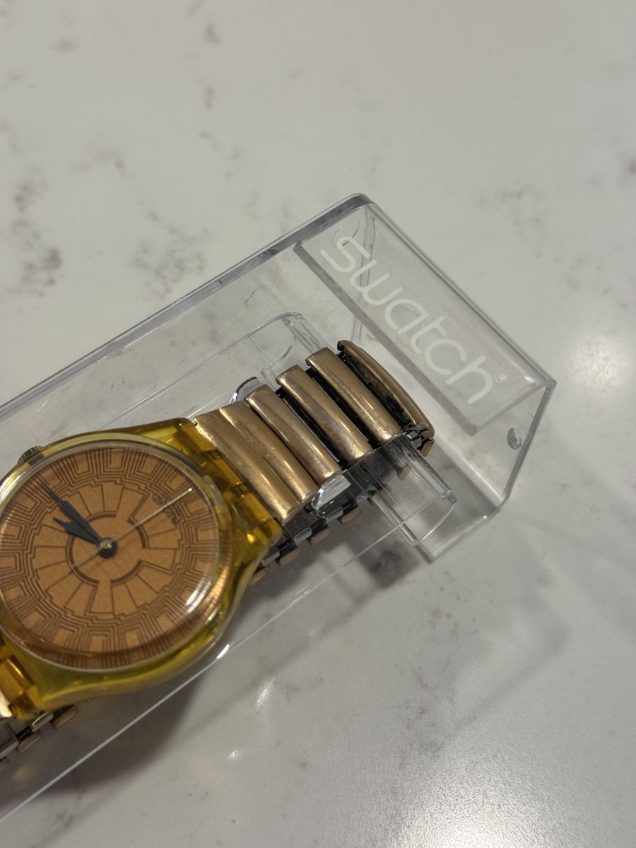 Swatch Uhren: Vintage Swatch GK128 Copper Dusk, 1992 – Gebraucht aus Zürich von RicardoExplorer 3