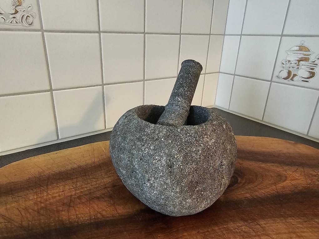 Altro per cucinare: Mörser & Stössel Flussstein  – Usato da Uetikon am See venduto da grubi84 3