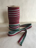 Stoff Stoffband Tricolore Zierband Bordüre Bordürenband 3 cm