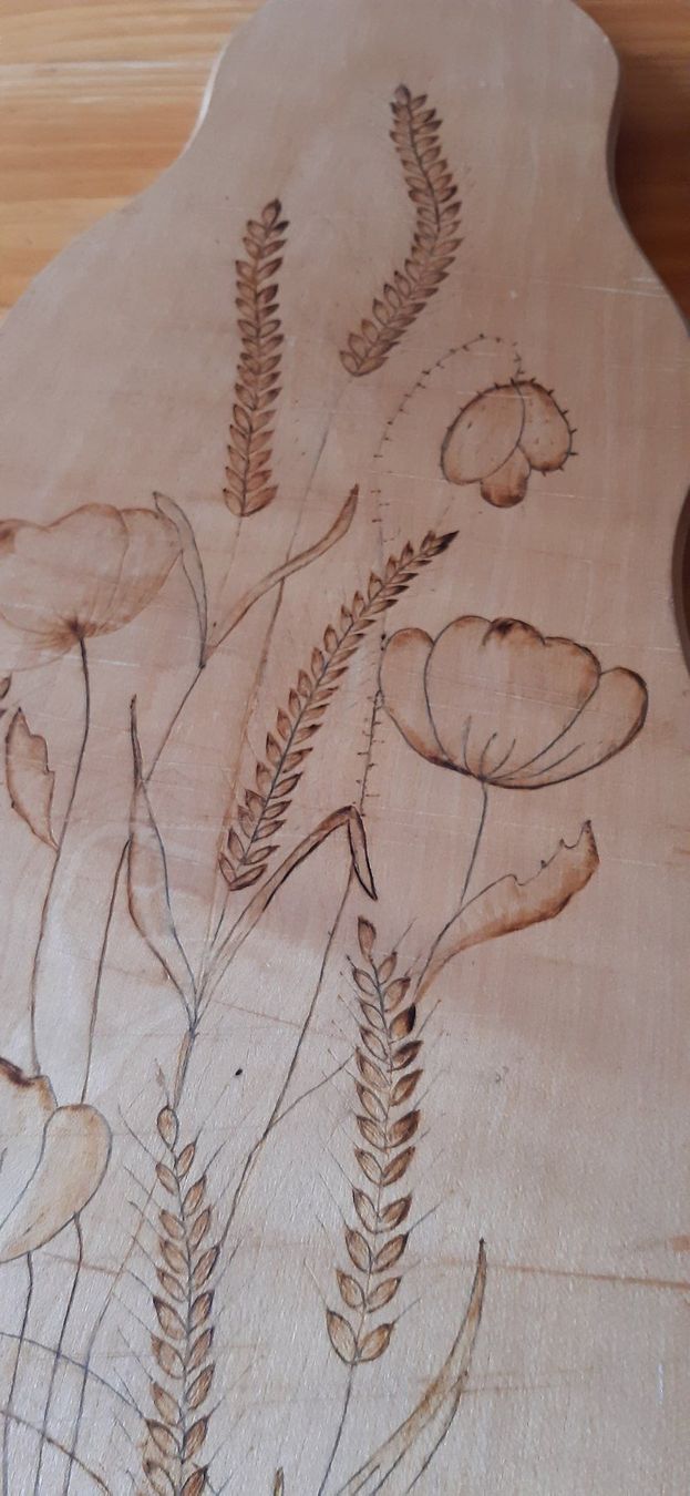 Holzartikel: Zopfbrett mit Brandmalerei – Gebraucht aus Doppleschwand von Sandrafritz 4