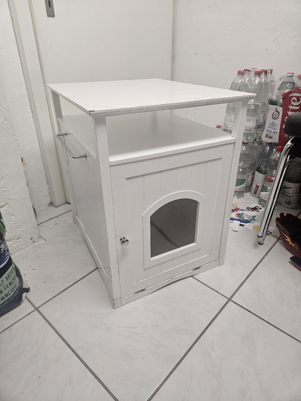 WC: Katzentoilette Weiss mit Gebrauchsspuren  – Usato da Oetwil am See venduto da akkawi