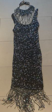 Exklusives Strasskleid von Nicowa Gr. 34